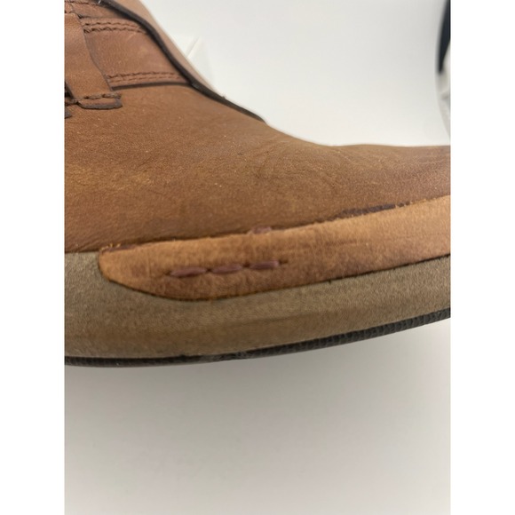 Merrell Dassie Stitch Brown Leather Comfort Clogs Slip On Women's 9 EU40 - Picture 13 of 16